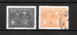 LOTE 1432  ///  SUECIA      YVERT Nº: 505/506   ¡¡¡ OFERTA - LIQUIDATION - JE LIQUIDE !!! - Used Stamps