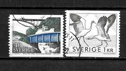 LOTE 1432  ///  SUECIA      YVERT Nº: 582/583  ¡¡¡ OFERTA - LIQUIDATION - JE LIQUIDE !!! - Used Stamps