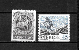 LOTE 1432  ///  SUECIA      YVERT Nº: 650/651     ¡¡¡ OFERTA - LIQUIDATION - JE LIQUIDE !!! - Used Stamps