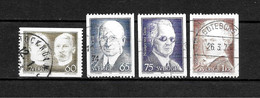 LOTE 1432  ///  SUECIA      YVERT Nº: 765/768       ¡¡¡ OFERTA - LIQUIDATION - JE LIQUIDE !!! - Used Stamps