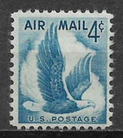 United States 1954. Scott #C48 (MH) Eagle  *Complete Issue* - 2b. 1941-1960 Unused