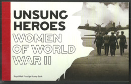 GB 2022 UNSUNG HEROES WOMEN OF WWII AIRCRAFT SPITFIRES PRESTIGE BOOKLET MNH - 2021-…