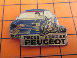 2719 Pin's Pins / Beau Et Rare  / THEME : AUTOMOBILES / PEUGEOT PIECES D'ORIGINE VOITURES DE RALLYE - Peugeot