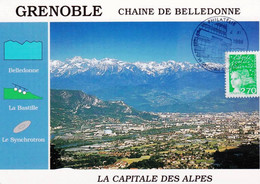 38 - Isere -  GRENOBLE - Chaine De Belledonne - Grenoble