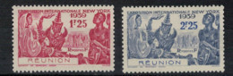REUNION           N° YVERT    156/57 NEUF SANS CHARNIERES     ( NSCH  4 ) - Unused Stamps