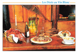 Recette De Cuisine CPM Les Diots Au Vin Blanc , Saucisse - Recettes (cuisine)