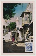 TUNISIE - Carte Maximum - 15F Sidi Bou Said - Le Café Maure - 25/5/1954 - Covers & Documents
