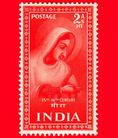 Nuovo - MNH - INDIA - 1952 - Poeti E Santi Indiani - Meera - 2 A - Nuovi