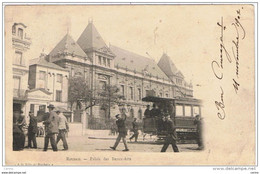 ROUBAIX :  PALAIS  DES  BEAUX-ARTS  -  A  LA  VILLE  DE  ROUBAIX  -  TIMBRE  ENLEVE'  -  FP - Roubaix