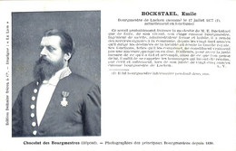 Laeken - (Bourgmestre De) Bockstael Emile (Edition Delhaize Frères) - Laeken