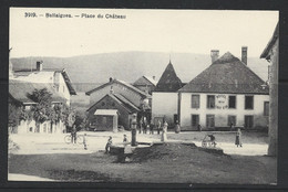 Carte P ( Ballaigues / Place Du Château / Hôtel De La Croix D'Or ) - Ballaigues