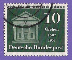 Alemania. Germany. 1957. Yvert # 137. Ludwig University - Gebraucht