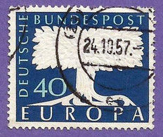 Alemania. Germany. 1957. Yvert # 141. EUROPA - Gebraucht