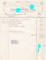 Chimay 1924 Imprimerie Louis Duval - Druck & Papierwaren