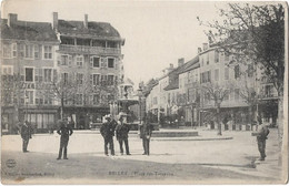 01    Belley    -  Place  Des Terreaux Et Rue De La  Louvatiere - Belley