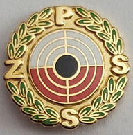 Polski Zwiazek Strzelectwa Sportowego Poland Shooting Federation Association Union Archery  PIN A7/2 - Bogenschiessen