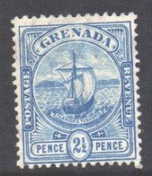 Grenada Scott 71 - SG80, 1906 Badge Of Colony 2.1/2d MH* - Grenada (...-1974)