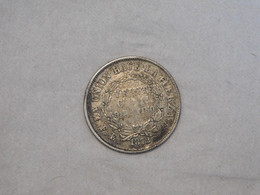 BOLIVIE VEINTE CENT 1872 20 CENTAVOS Argent Silver - Bolivia