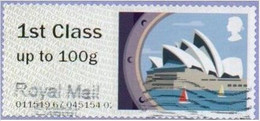 GROSBRITANNIEN GRANDE BRETAGNE GB POST&GO 2015 SEA TRAVEL: SYDNEY  E Up To 20g USED ON PAPER SG FS133 MI AT95 YT D94 - Post & Go (distributeurs)