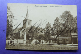 Anhée Sur Meuse. L' Eglise Et Monument  1914-1918 . Boulanger - Monuments Aux Morts