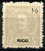 MACAU (Macao) 1898 Perf.12.5 - Mi.78C (Yv.78a, Sc.75a) MNG (VF) - Nuovi