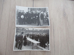 X2 Carte Photo 63 Puy De Dôme 1933 Inauguration Préfet Maire Et Autres - Clermont Ferrand