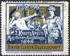 MUNCHEN 1898 Ausstellung - Vignete (MNH) VF - Other International Fairs