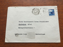 HA6295 Italien 1948 Brief Von Milano Nach Bielefeld - 1946-60: Marcophilia