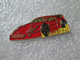 PIN'S    FERRARI  F 40 - Ferrari