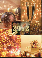 CPM - F - 2012 - CHAMPAGNE - BOUGIE + CHOCOLAT - BULLES - New Year