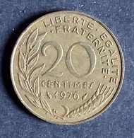 Pièce De 20 Centimes Marianne 1976 - 20 Centimes