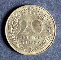 Pièce De 20 Centimes Marianne 1982 - 20 Centimes