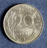 Pièce De 20 Centimes Marianne 1983 - 20 Centimes