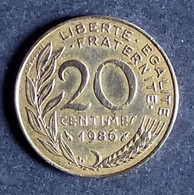 Pièce De 20 Centimes Marianne 1986 - 20 Centimes
