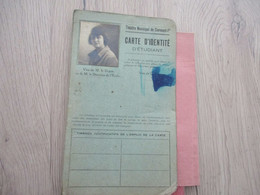 Archive Carte Documents Université De Clermont Ferrand Années 20 Même Personne - Historische Dokumente