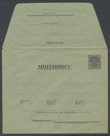 Sweden 1916 Facit # MU 2 - Military Letters Without Replay Stamps (MU), 10 öre. Unused. See Description. - Militares