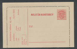 Sweden 1914, Facit # MkB 1 10 öre "Official Stamp". Unused. See Description - Military