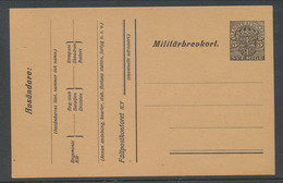 Sweden 1914-1916, Facit # MkB 2, 5 öre "Official Stamp". Unused. See Description - Military