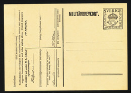 Sweden 1930, Facit # MkB 4, "PFree Of Charge", Large Crown. Unused. See Description - Militari