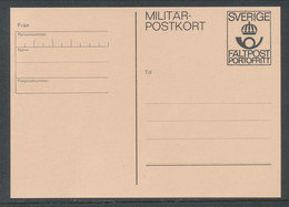 Sweden 1979, Facit # MpK 1 ."Postage Free" The Post Office Emblem. Unused. See Description - Military