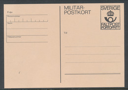 Sweden 1979, Facit # MpK 1 ."Postage Free" The Post Office Emblem. Unused. See Description - Militärmarken