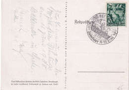 ALLEMAGNE 1938 CARTE DE BERNBURG - Cartas
