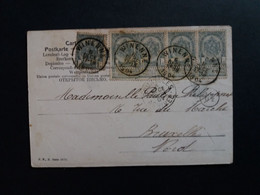 Belgique  Oblitération Winenne Sur CP Fantaisie Romantique - Cartes Postales [1871-09]