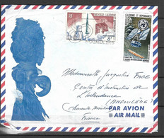 Nouvelle - Calédonie   Lettre   1966 De Nouméa Pour  Agoulême - Cartas & Documentos