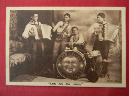 Carte Postale Les As Du Jazz Jean LUNE. - Musica E Musicisti