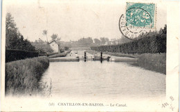 58 CHATILLON-en-BAZOIS - Le Canal - Chatillon En Bazois
