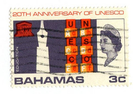 539 Bahamas 1966 Scott # 249 Used OFFERS WELCOME! - 1963-1973 Ministerial Government