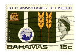 540 Bahamas 1966 Scott # 250 Used OFFERS WELCOME! - 1963-1973 Autonomía Interna
