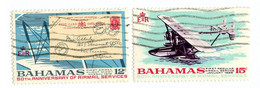 543A Bahamas 1969 Scott # 288-89 Used OFFERS WELCOME! - 1963-1973 Autonomía Interna