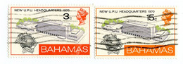 549 Bahamas 1970 Scott # 301-02 Used OFFERS WELCOME! - 1963-1973 Ministerial Government